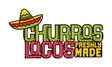 Churros Locos Standard Lockup CMYK