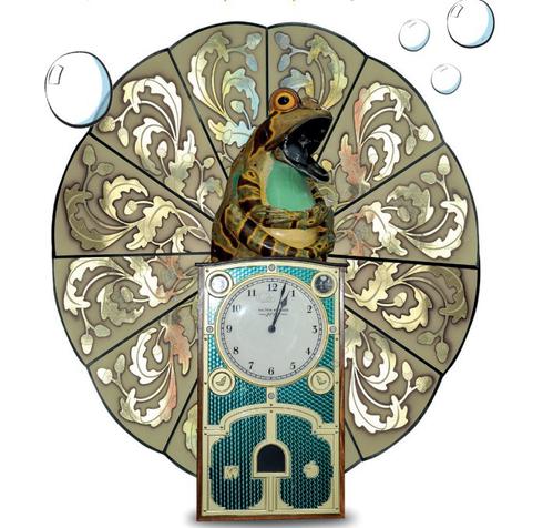 Frog clockjpg